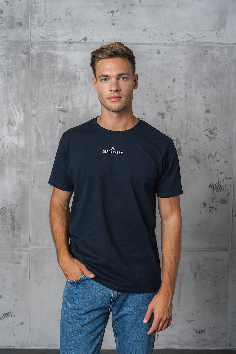 CPH Shirt 1M org. cotton navy blue