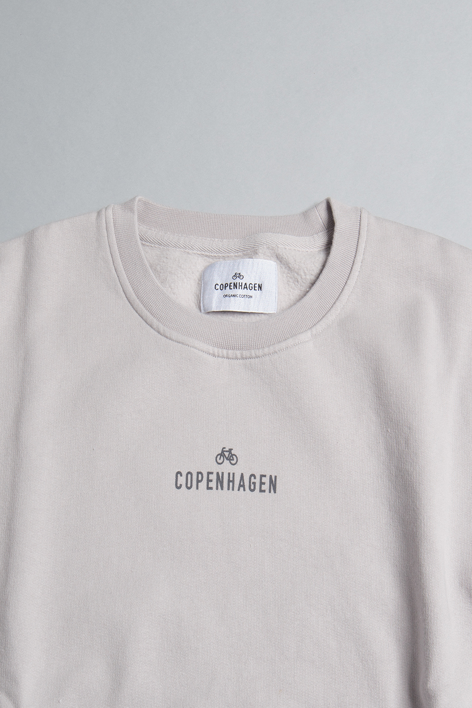 CPH Sweat 1M org. cotton limestone grey - alternative 2