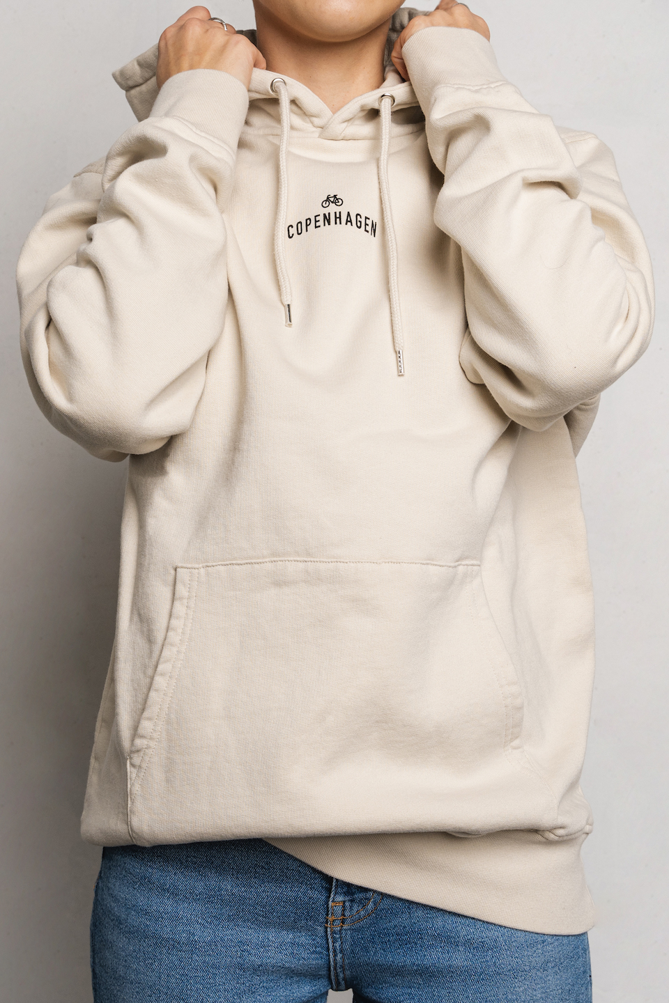 CPH Hoodie 1 org. cotton ivory white