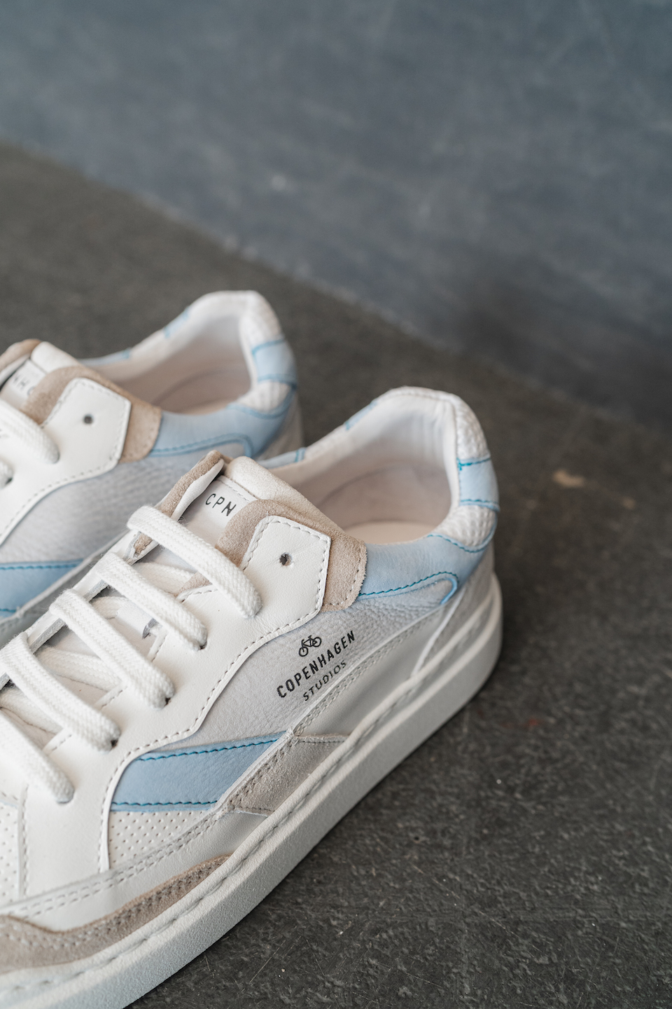 CPH560 material mix white/light blue - alternative 1