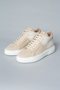 Frederiksberg nabuc/vitello taupe/ecru - alternative 2