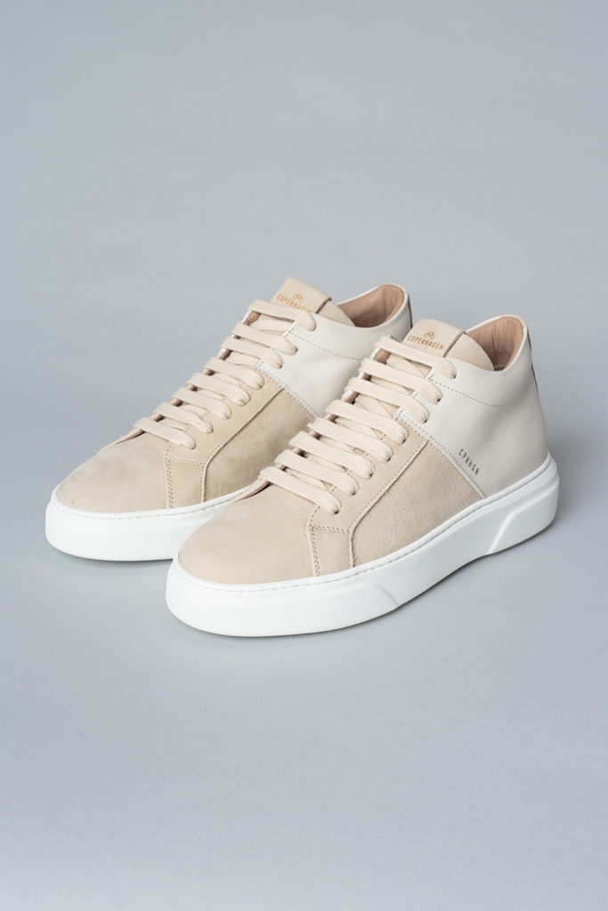 Frederiksberg nabuc/vitello taupe/ecru - alternative 2