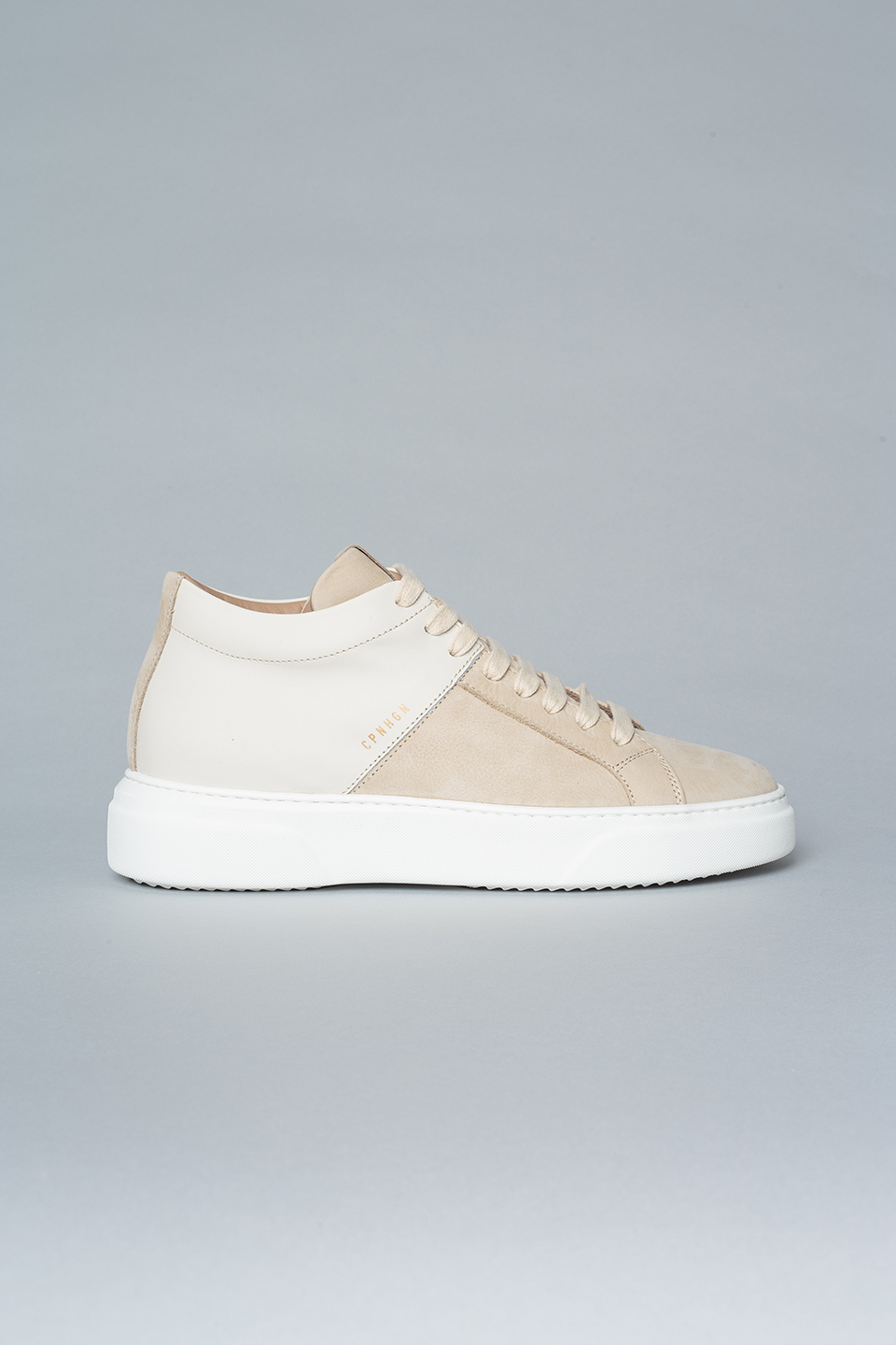 Frederiksberg nabuc/vitello taupe/ecru - alternative 1