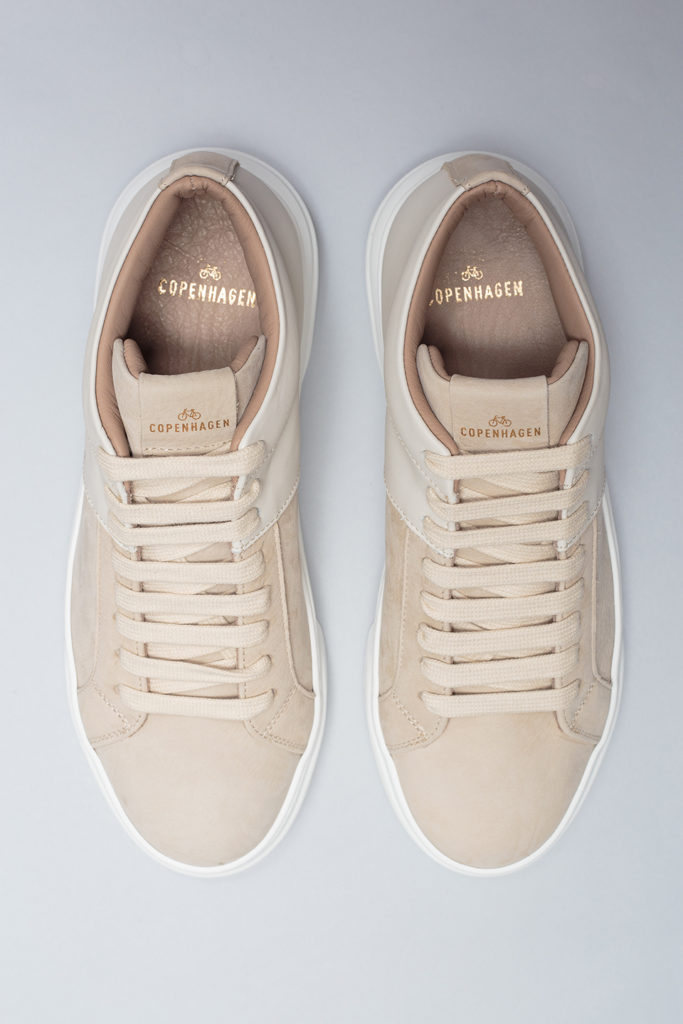 Frederiksberg nabuc/vitello taupe/ecru - alternative 3