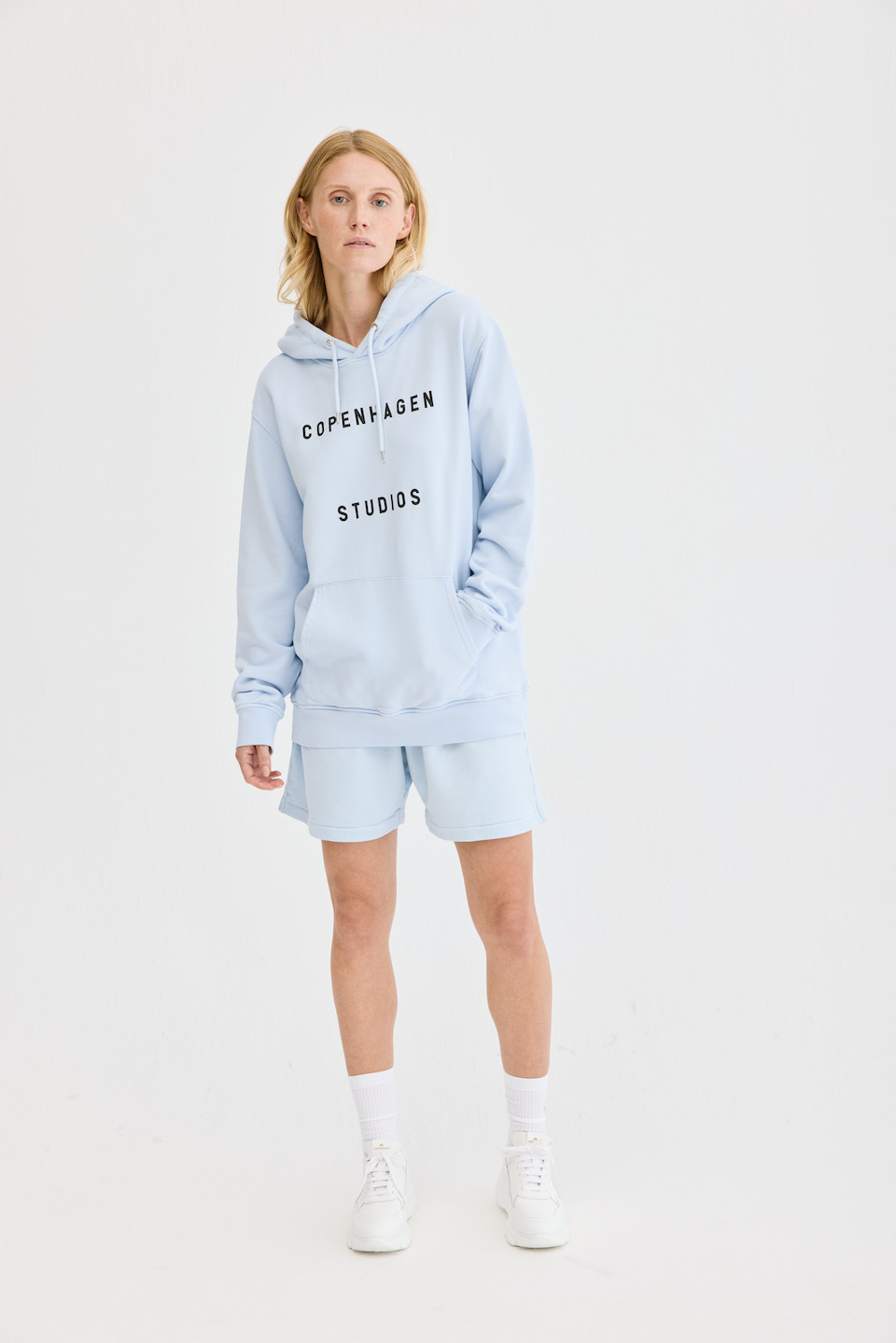 CPH Hoodie 5 org. cotton light blue