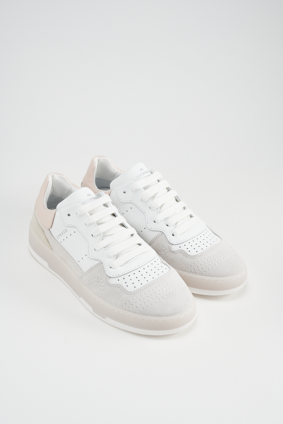 CPH461 leather mix white/powder