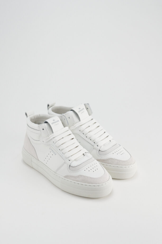 CPH684 leather mix white