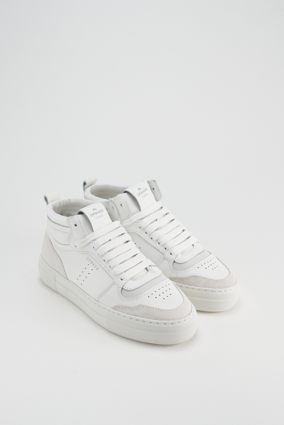 CPH684 leather mix white