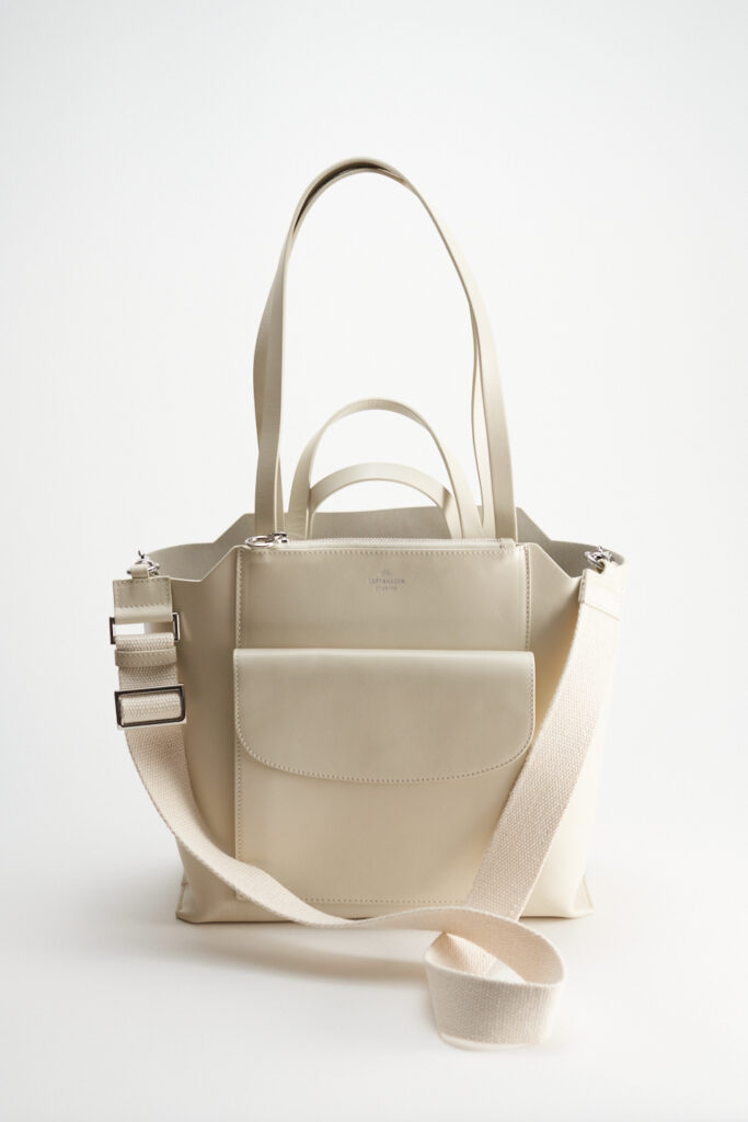 CPH BAG 45 soft vitello eggshell