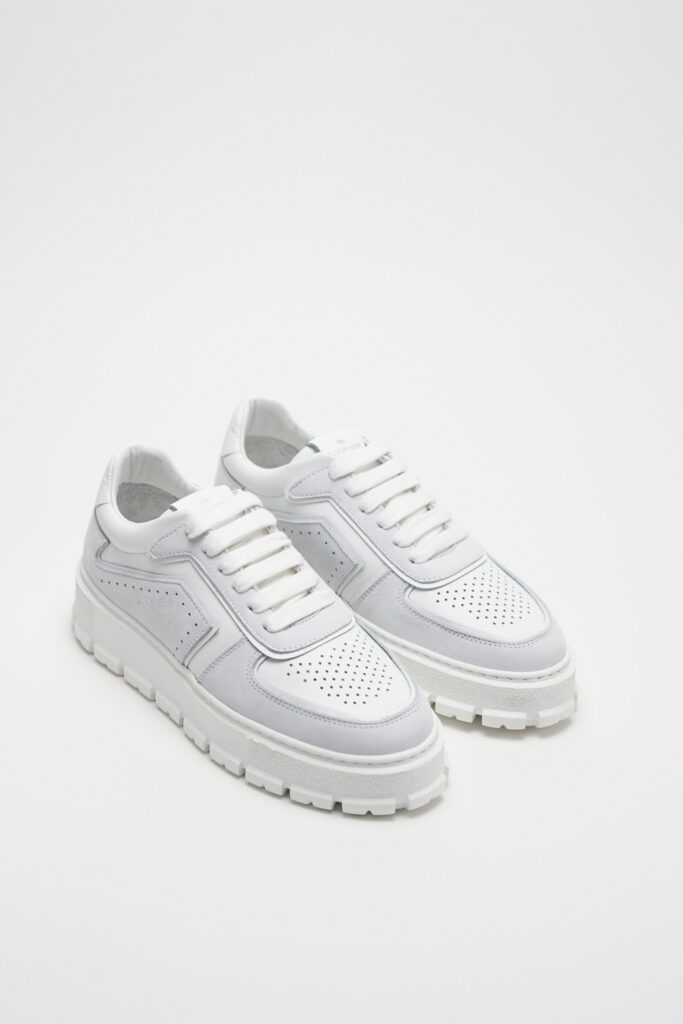 CPH332 leather mix white - alternative 1