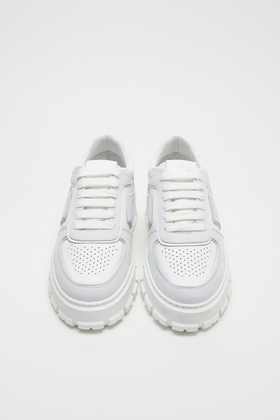 CPH332 leather mix white - alternative 2