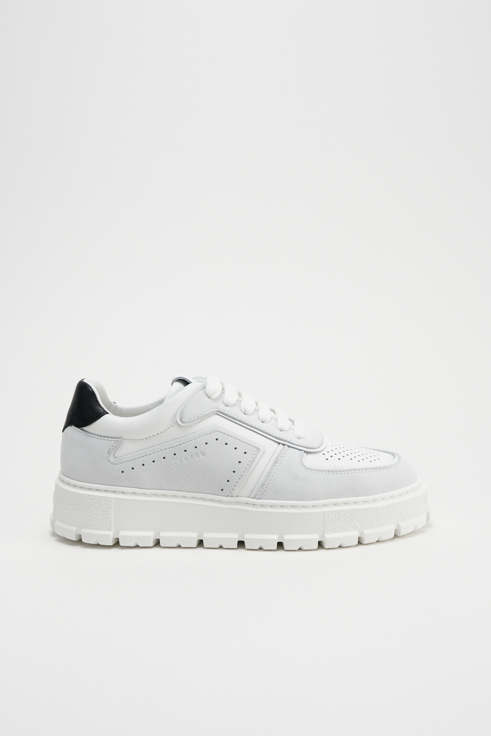 CPH332 leather mix white/black - alternative 1