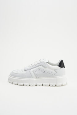 CPH332 leather mix white/black - alternative 3