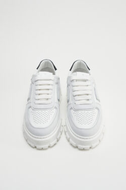 CPH332 leather mix white/black - alternative 4