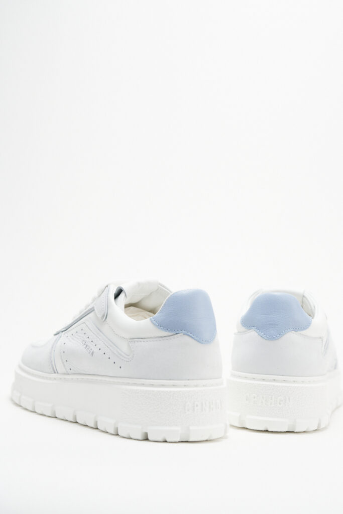 CPH332 leather mix white/light blue - alternative 6
