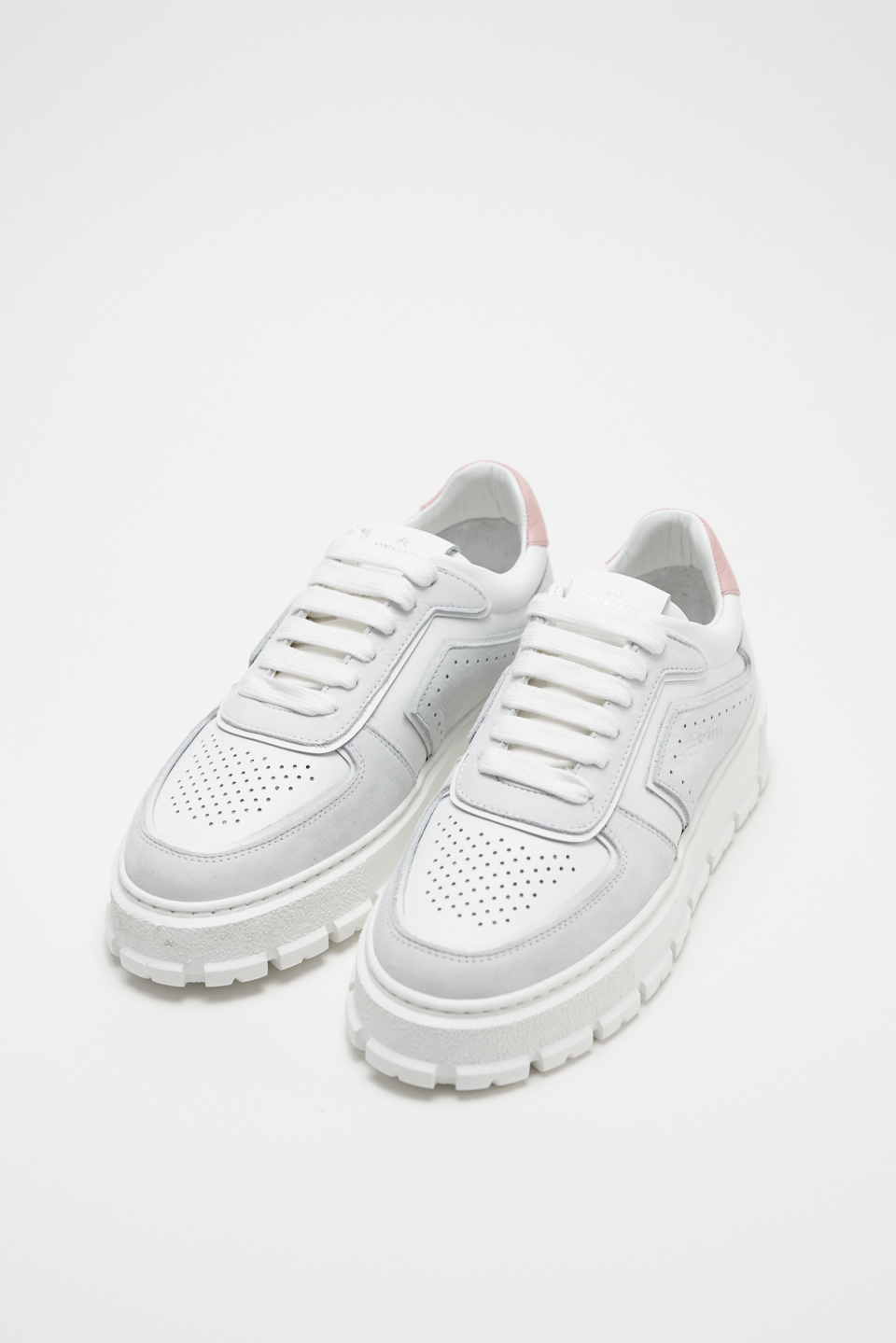 CPH332 leather mix white/light rose - alternative 4