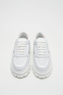 CPH332 leather mix white/light rose - alternative 2