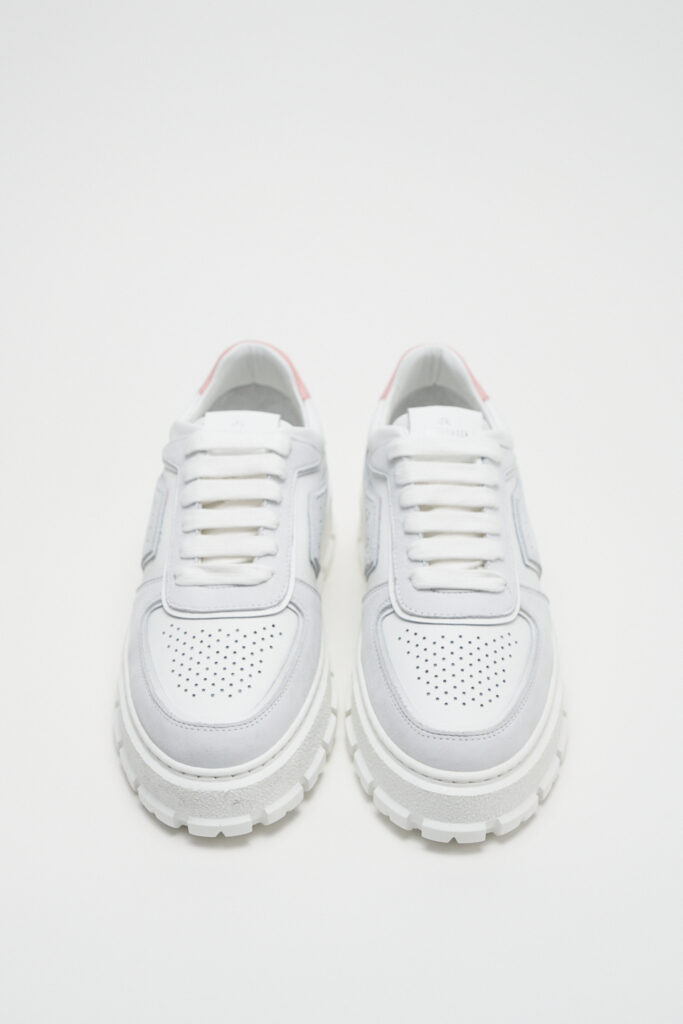 CPH332 leather mix white/light rose - alternative 2