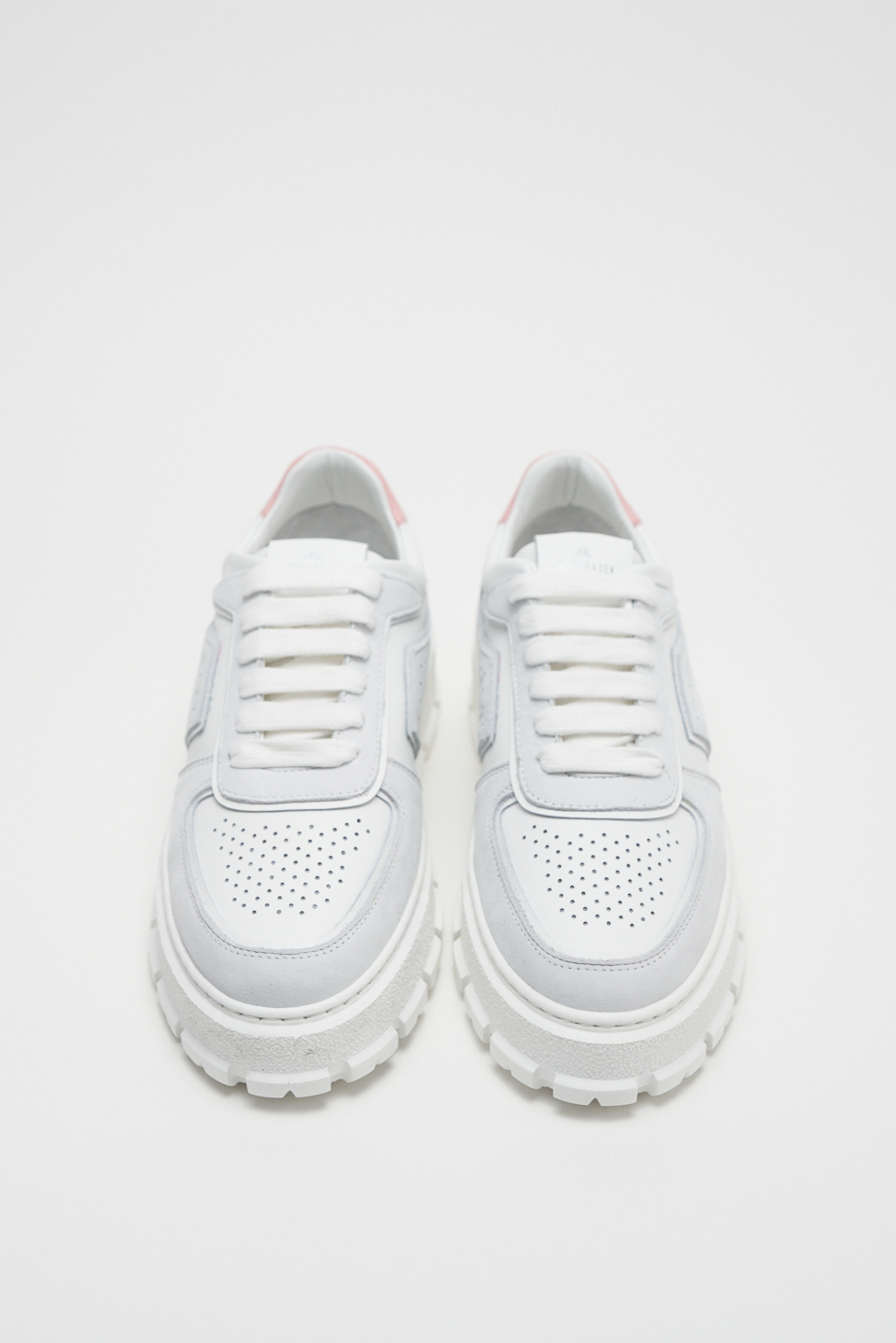 CPH332 leather mix white/light rose - alternative 2