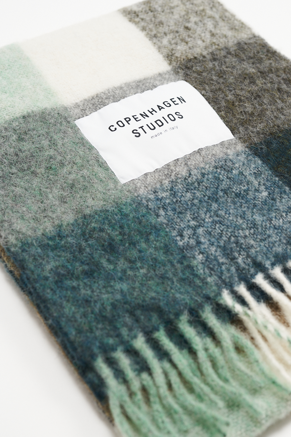 CPH SHAWL 2 wool mix green - alternative 2