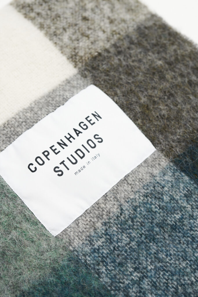 CPH SHAWL 2 wool mix green - alternative 3