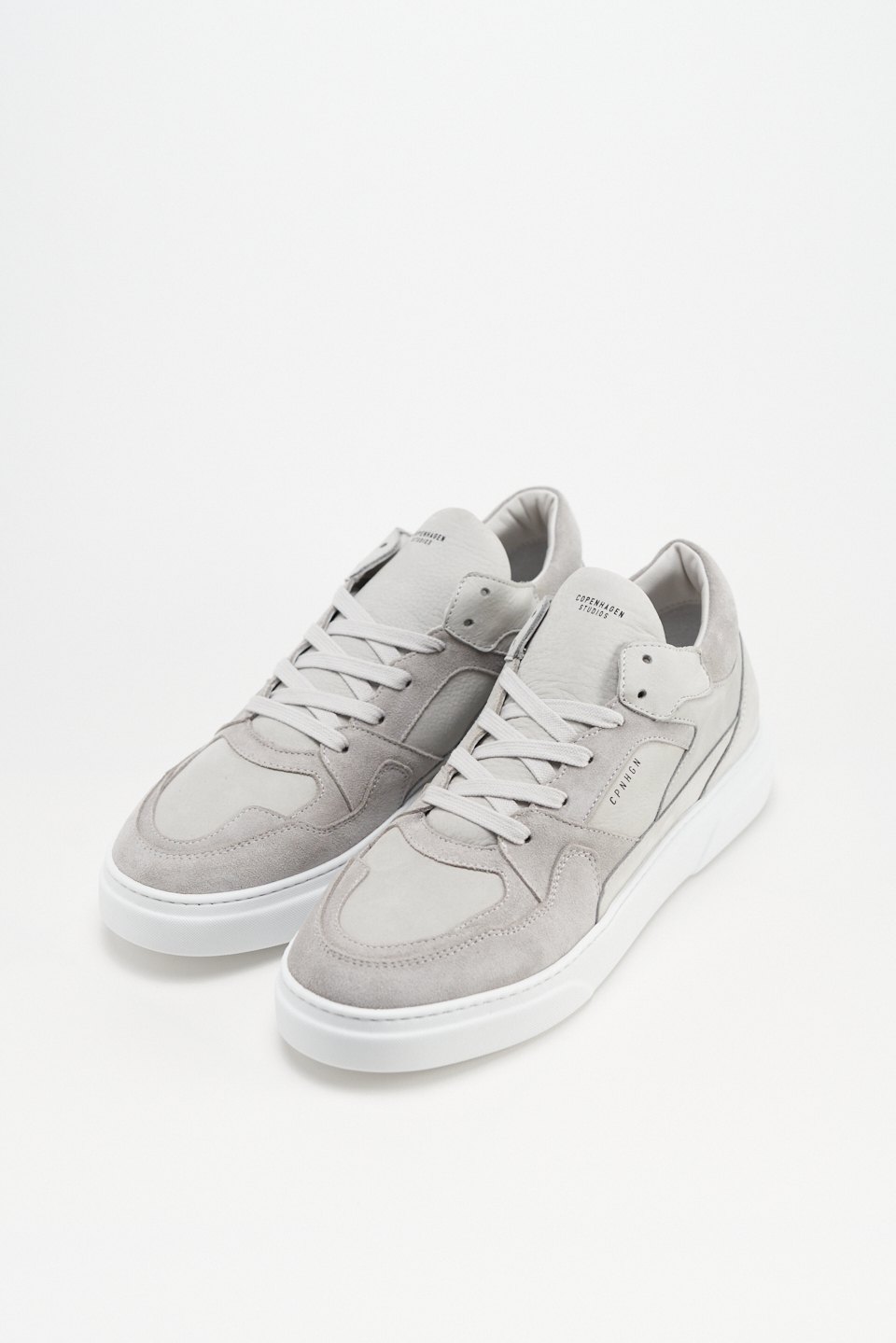 CPH111M leather mix light grey - alternative 4