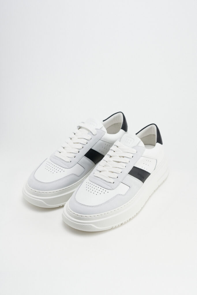 CPH163M leather mix white/black - alternative 4