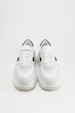CPH163M leather mix white/black - alternative 2