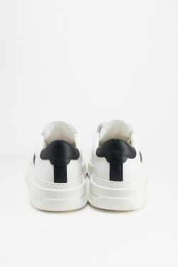 CPH163M leather mix white/black - alternative 5