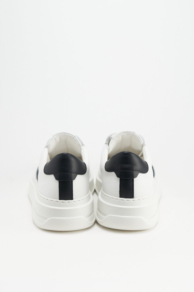 CPH163M leather mix white/black - alternative 5