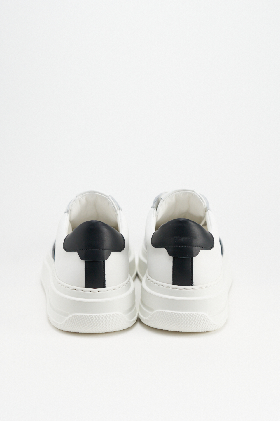 CPH163M leather mix white/black - alternative 5