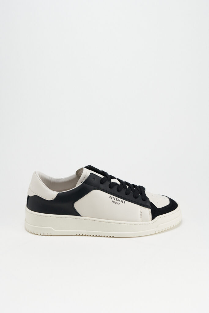 CPH166M leather mix cream beige/black - alternative 1