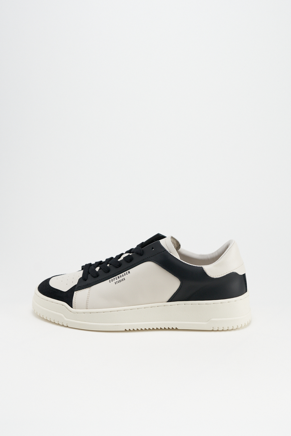 CPH166M leather mix cream beige/black - alternative 3