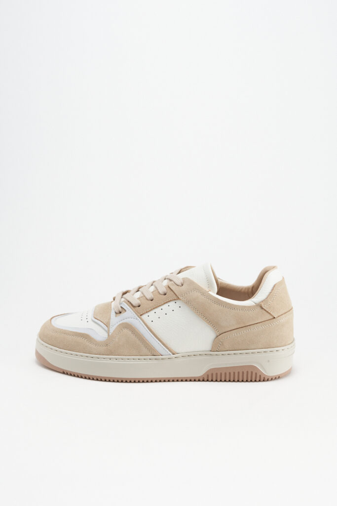 CPH167M leather mix white/cream beige - alternative 3