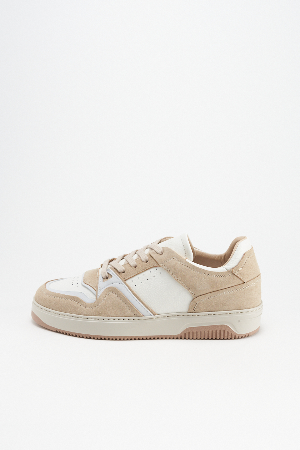 CPH167M leather mix white/cream beige - alternative 3
