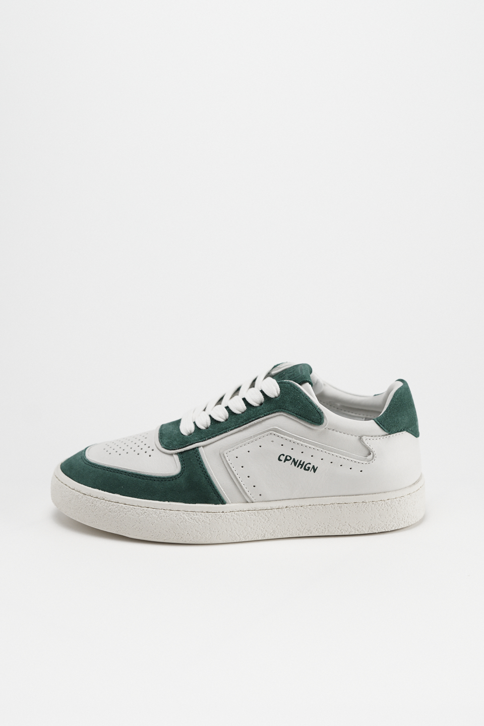 CPH264 leather mix white/green - alternative 3
