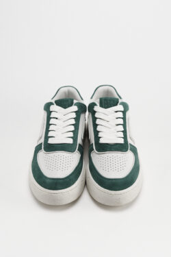 CPH264 leather mix white/green - alternative 2