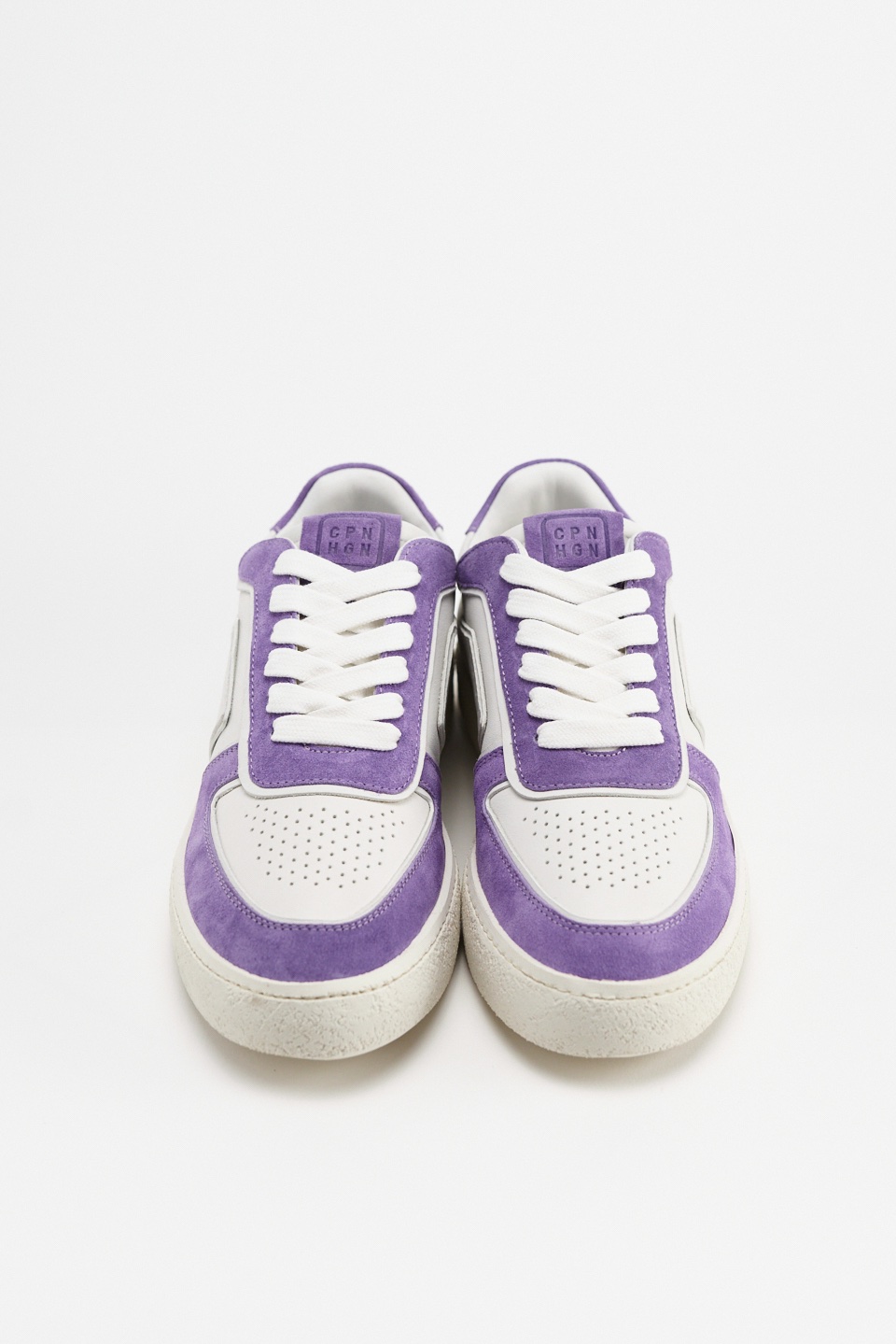 CPH264 leather mix white/purple - alternative 2