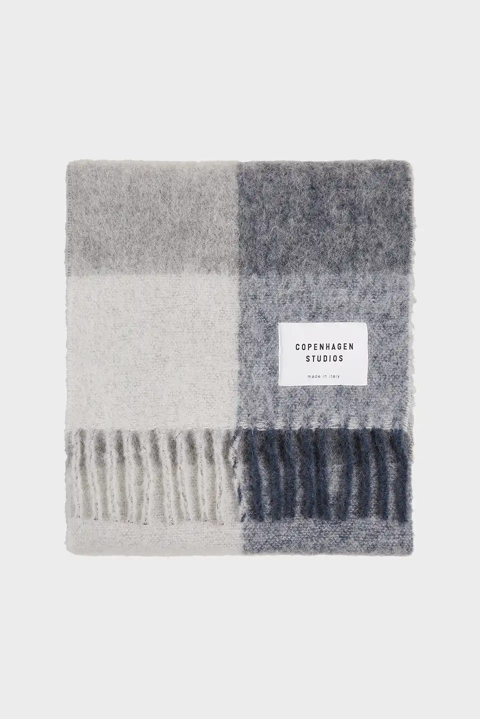 CPH SHAWL 4 – wool mix – blue | COPENHAGEN STUDIOS®