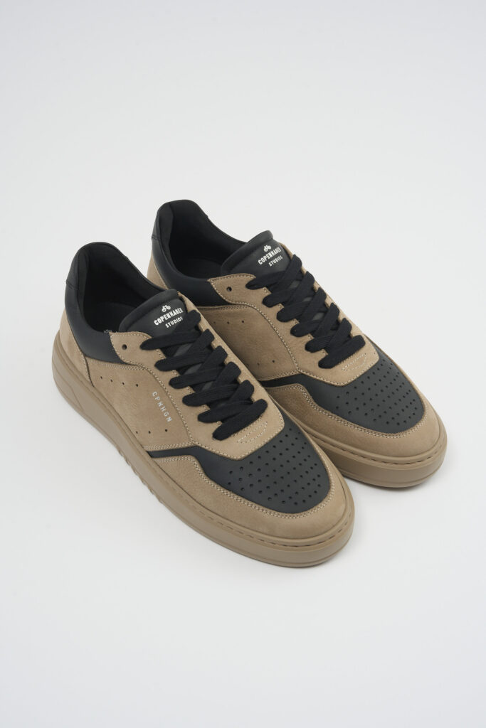 CPH1M leather mix taupe/black - alternative 1