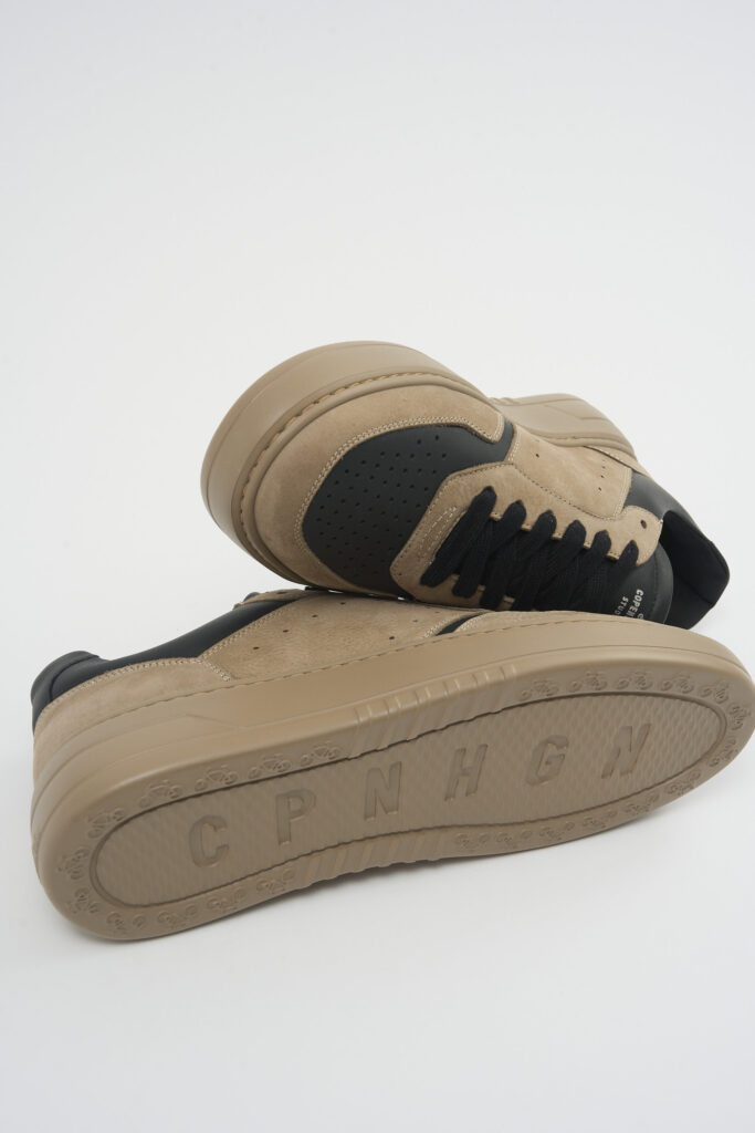CPH1M leather mix taupe/black - alternative 2
