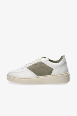 CPH1M leather mix white/olive - alternative 3