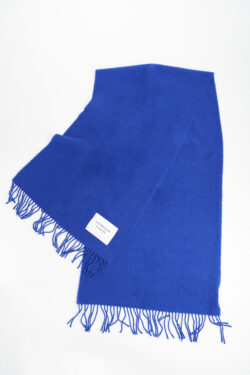 CPH SHAWL 6 wool mix blue