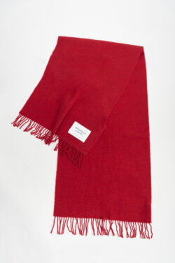 CPH SHAWL 6 wool mix red
