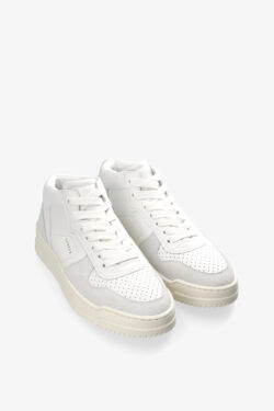 CPH167 leather mix white - alternative 1