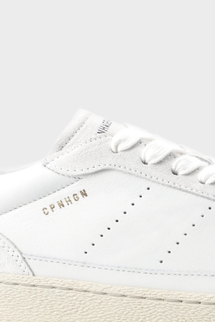 CPH255 leather mix white/black