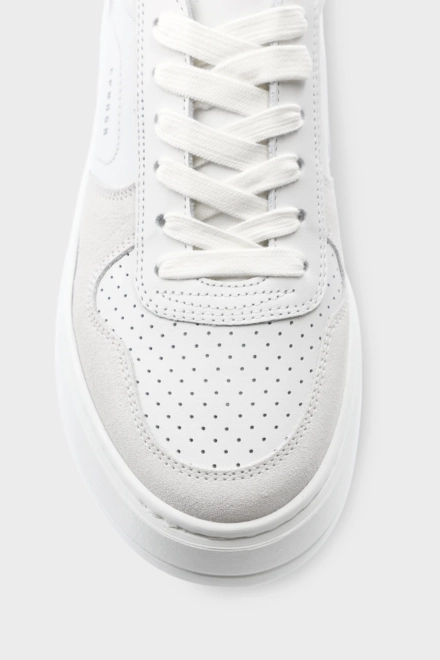 CPH77 leather mix white