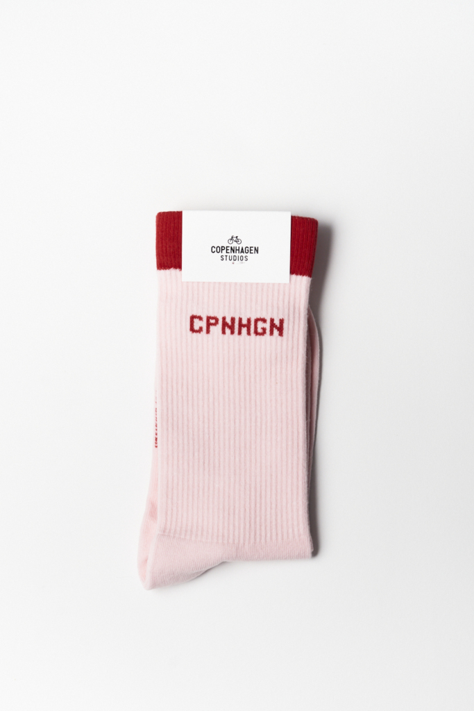 CPH SOCKS 2 cotton blend pink/red