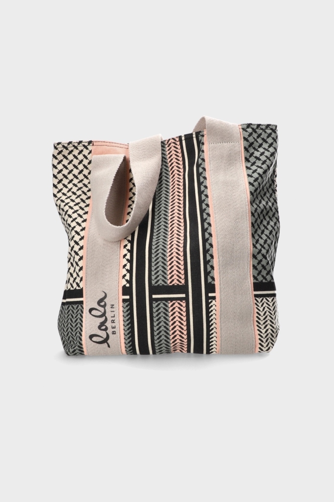 LALA CARMELA canvas off white/olive/black - alternative 1