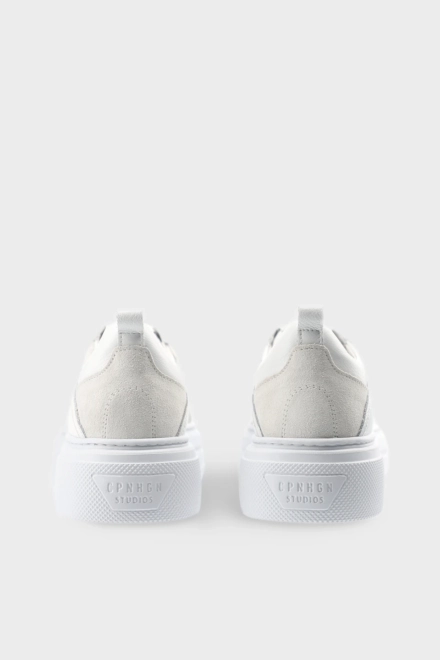 CPH189 leather mix white